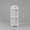 IVV 3 Tier Corner Bath Cabinets, Corner Shower Shelves for Bathroom, Bathtub Storage Organizer, Shampoo Accessories