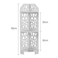 IVV 3 Tier Corner Bath Cabinets, Corner Shower Shelves for Bathroom, Bathtub Storage Organizer, Shampoo Accessories