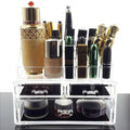 Zoyueyie Acrylic Skin Care Products Storage Box Cosmetic Storage Box Multipurpose Makeup Holder Makeup Accessory Organizer Container with Drawers