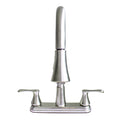 22167143 -Hybrid Metal Kitchen Sink Faucet 28mm Spout with Pull down Spray Brushed Nickel