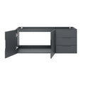 Modway Vitality 48" Double or Single Sink Compatible (Not Included) Bathroom Vanity Cabinet in Gray