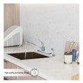 WMF-8348Z-CP - Hybrid Metal Deck Kitchen Sink Faucet Single Handle, Ceramic Cartridge with Side Spray