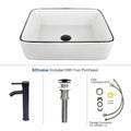 FULLWATT 24" Bathroom Wood Vanity Cabinet Storage Counter-top Vessel Sink Pop Up Combo