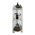 IVV 3 Tier Corner Bath Cabinets, Corner Shower Shelves for Bathroom, Bathtub Storage Organizer, Shampoo Accessories