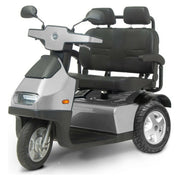 Afikim Afiscooter S3 2-Seater – Silver, dual bench seat