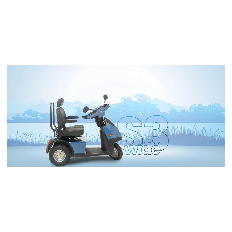 Afikim Afiscooter S3 2-Seater – side profile
