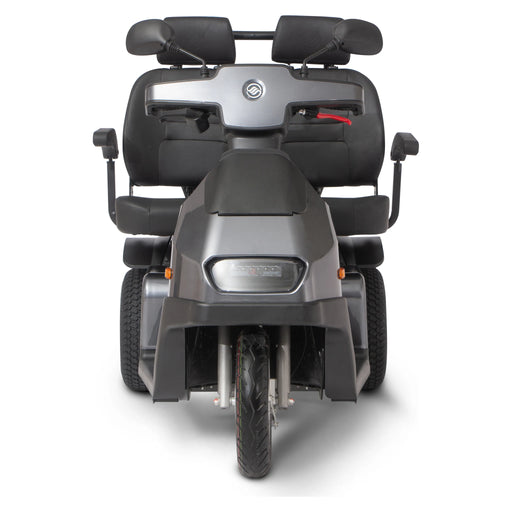 Afikim Afiscooter S3 2-Seater Canopy – dual seat, three-quarter view