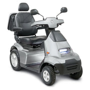 Afikim Afiscooter S4 All-Terrain – Silver, three-quarter studio view