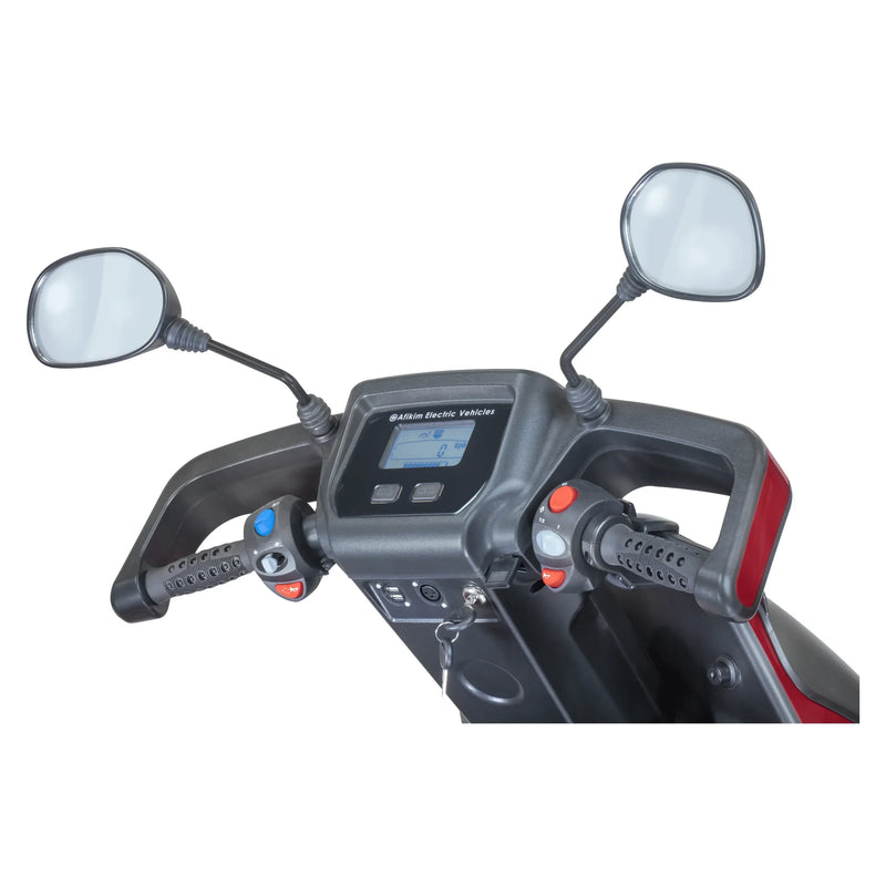 Afikim Afiscooter S4 All-Terrain – tiller and controls
