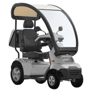 Afikim Afiscooter S4 Canopy – Silver with hardtop canopy