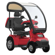 Afikim Afiscooter S4 Canopy – Red with hardtop canopy