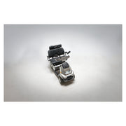 Afikim Afiscooter S4 2-Seater – dual seat in Silver, rear