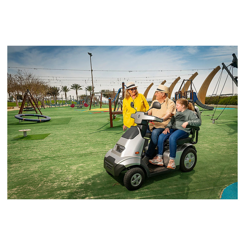 Afikim Afiscooter S4 2-Seater – out with family