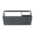 Modway Vitality 48" Double or Single Sink Compatible (Not Included) Bathroom Vanity Cabinet in Gray