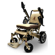 ComfyGo Majestic IQ-7000 Auto Folding power wheelchair – coffee cushion and backrest