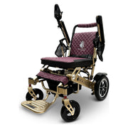 ComfyGo Majestic IQ-7000 Auto Folding power wheelchair – purple cushion and backrest
