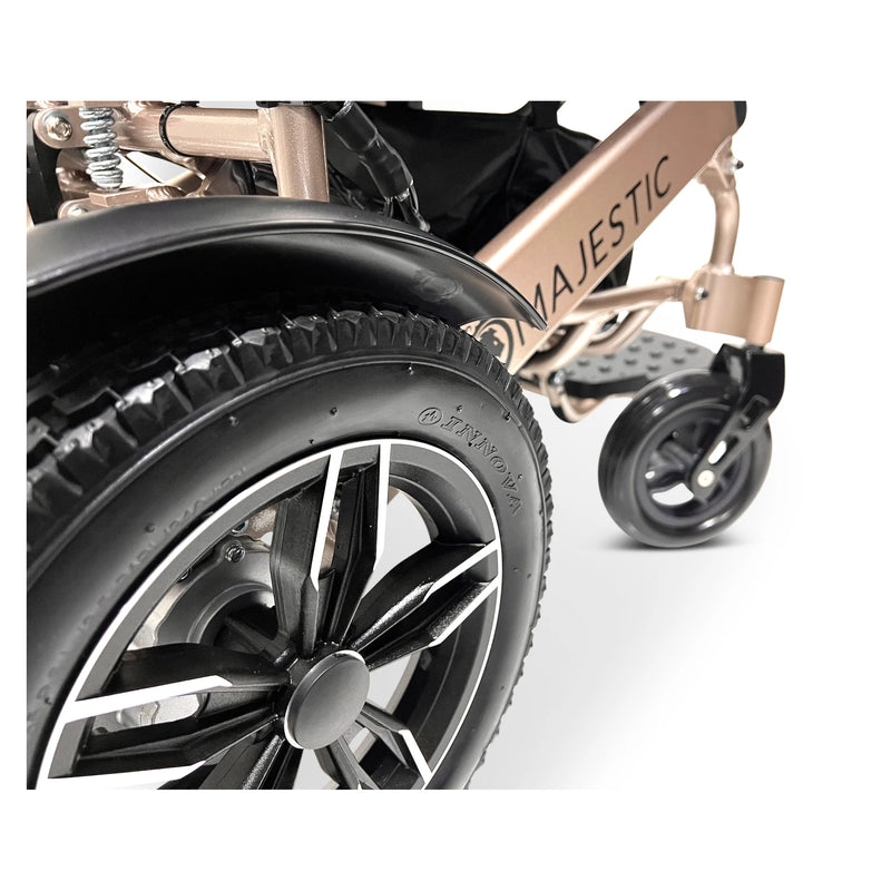 ComfyGo Majestic IQ-8000 folding power wheelchair – view 7