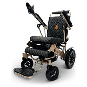 ComfyGo Majestic IQ-8000 folding power wheelchair – black cushion and backrest