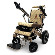 ComfyGo Majestic IQ-8000 folding power wheelchair – coffee cushion and backrest