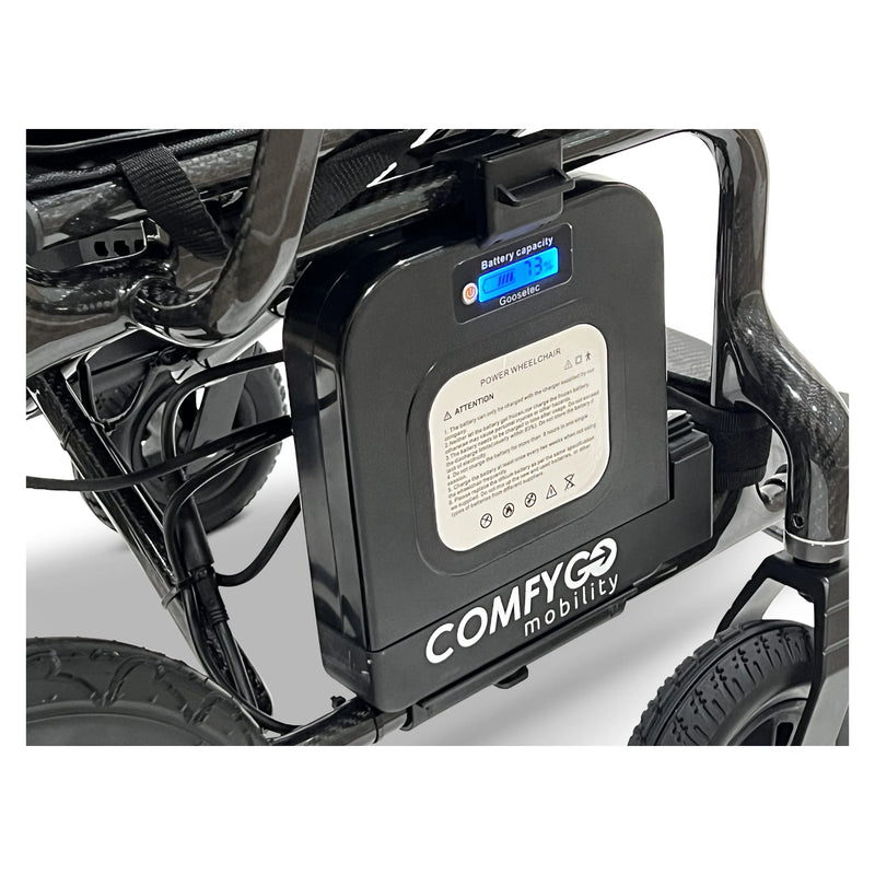ComfyGo Phoenix carbon fiber power wheelchair – view 1