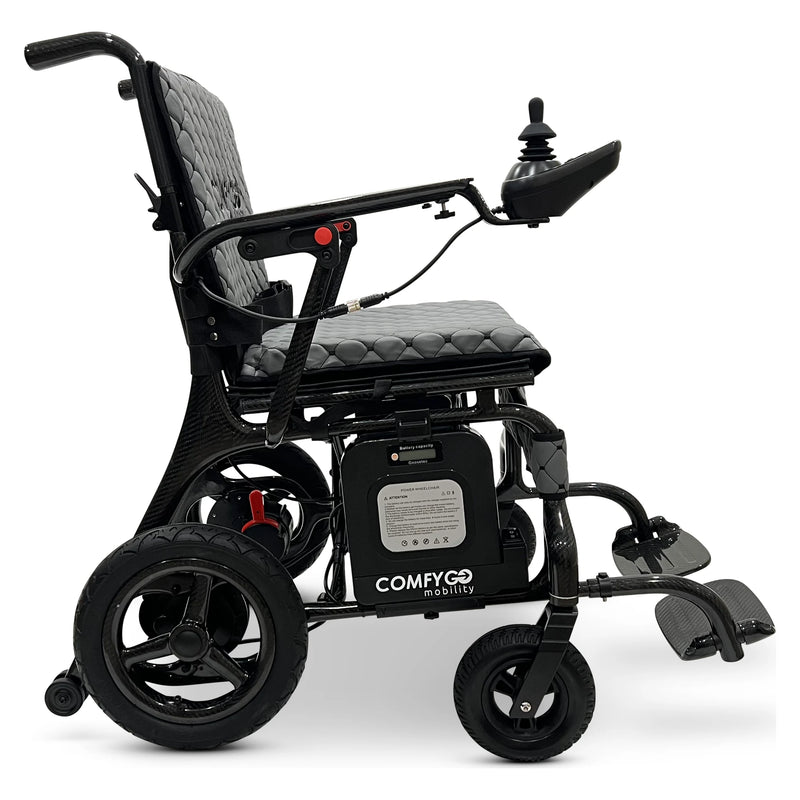 ComfyGo Phoenix carbon fiber power wheelchair – view 3