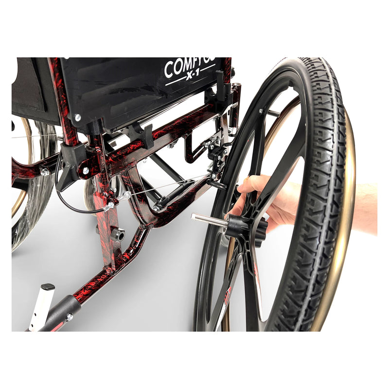 ComfyGo X-1 SE manual wheelchair – view 13