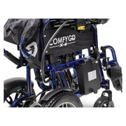 ComfyGo X-6 folding power wheelchair – view 1