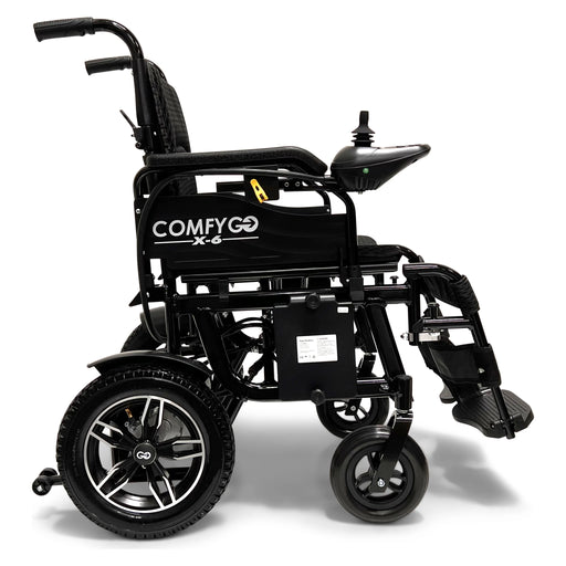 ComfyGo X-6 folding power wheelchair – view 2