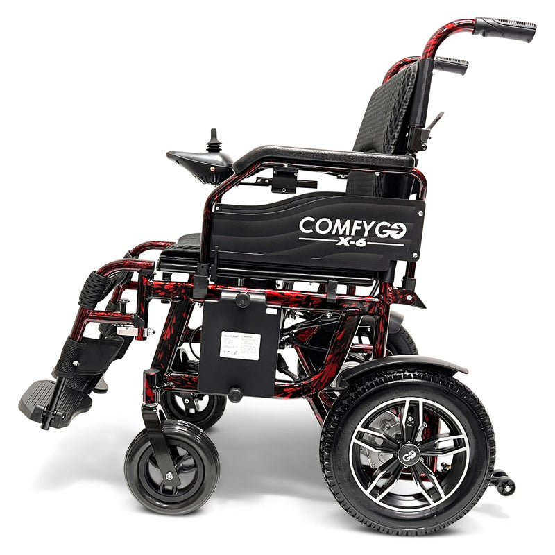ComfyGo X-6 folding power wheelchair – view 6