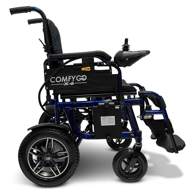 ComfyGo X-6 folding power wheelchair – view 7