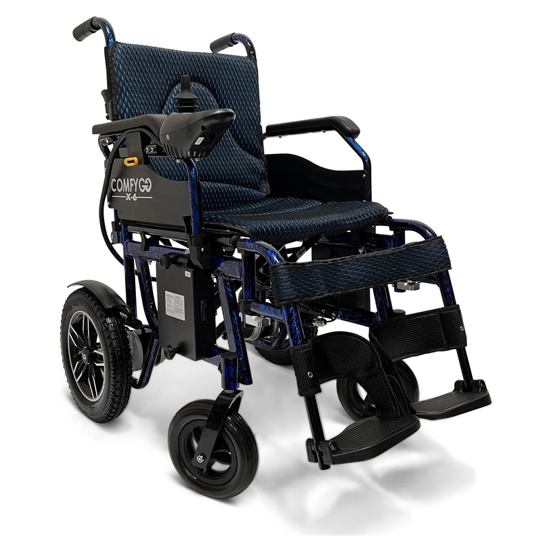 ComfyGo X-6 folding power wheelchair – view 10