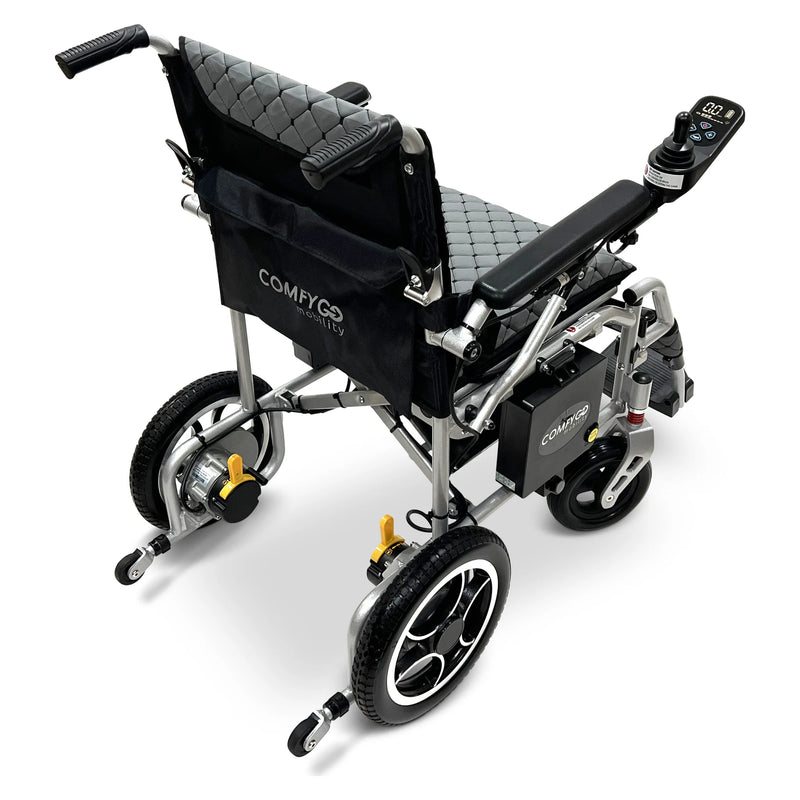 ComfyGo X-7 lightweight folding power wheelchair – view 9