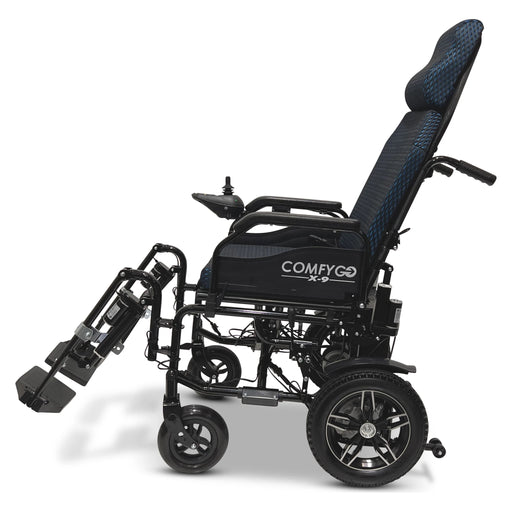ComfyGo X-9 auto-recline power wheelchair – view 1