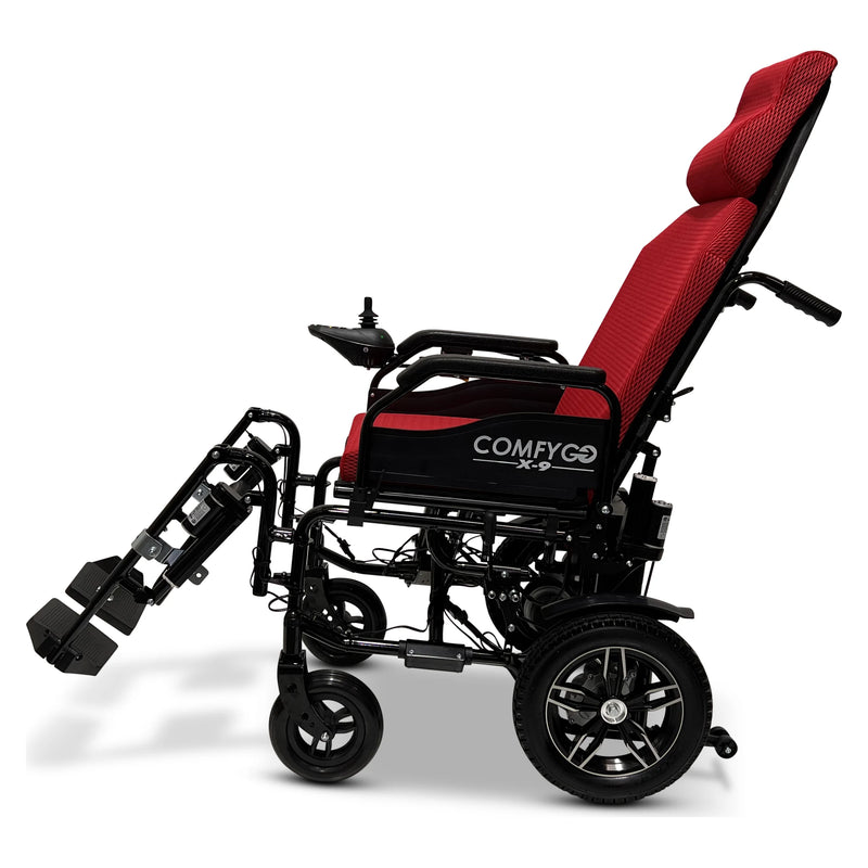 ComfyGo X-9 auto-recline power wheelchair – view 6