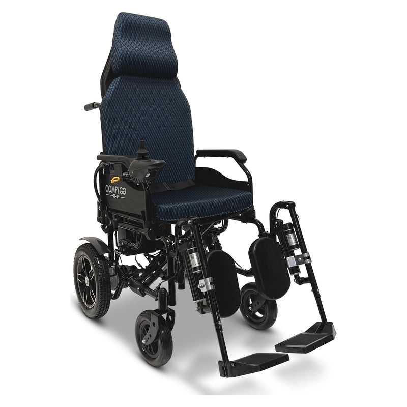 ComfyGo X-9 auto-recline power wheelchair – view 10