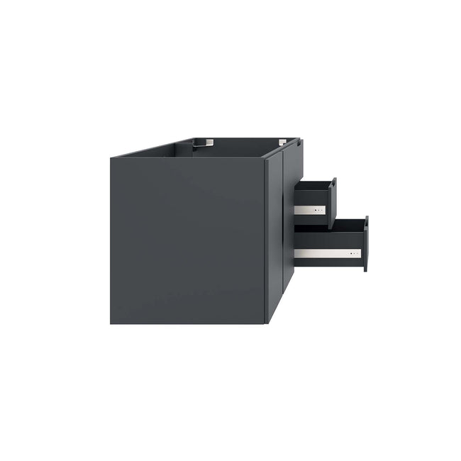 Modway Vitality 48" Double or Single Sink Compatible (Not Included) Bathroom Vanity Cabinet in Gray