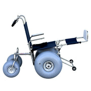 DeBug Elevating Leg Rest Beach Wheelchair – studio view