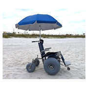 DeBug Elevating Leg Rest Beach Wheelchair – on the shoreline