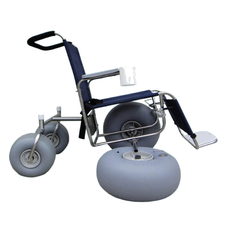 DeBug XL Beach Wheelchair – side view
