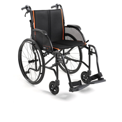 Feather Chair 18 inch wheelchair – three quarter view