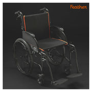 Feather Chair 18 inch wheelchair – three quarter view, studio