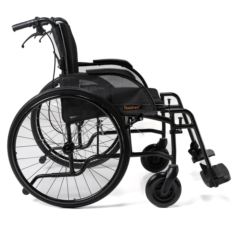 Feather Chair HD 350 wheelchair – side view