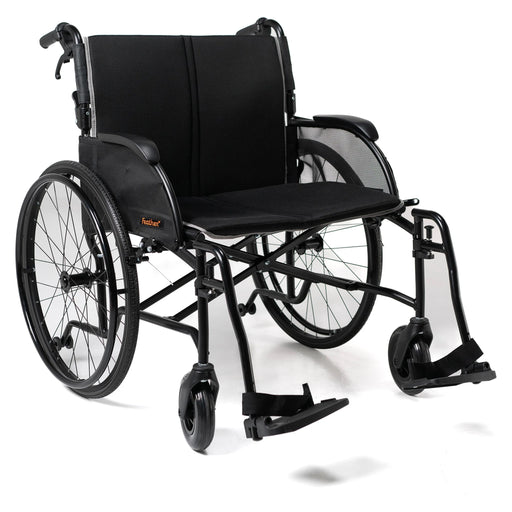 Feather Chair HD 450 wheelchair – three quarter view