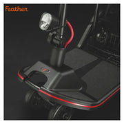 Feather Scooter – tiller and headlight detail