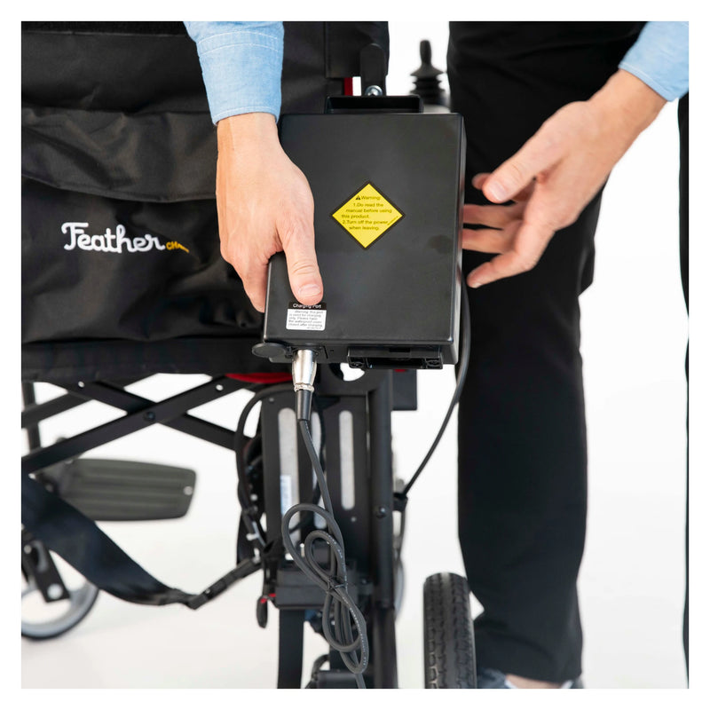 Feather Power Chair – detail view