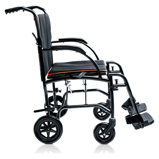 Feather Transport wheelchair – side view