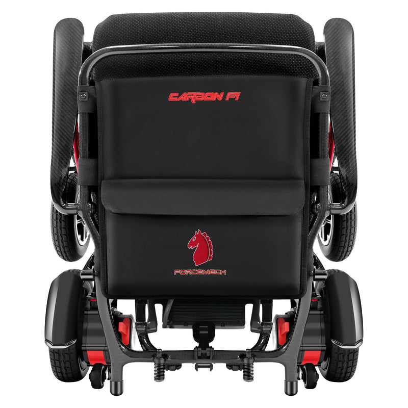 Forcemech Carbon F1 – Blue, rear view