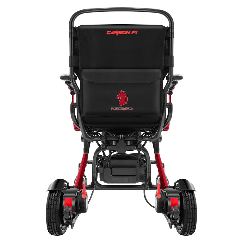 Forcemech Carbon F1 – Red, rear view
