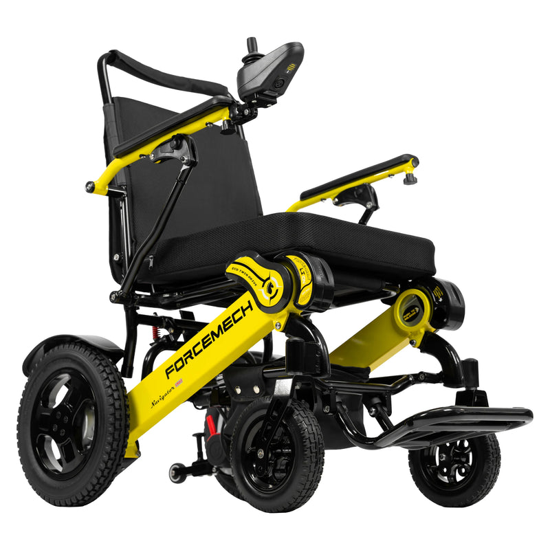 Forcemech Navigator Pro – Yellow, front three-quarter