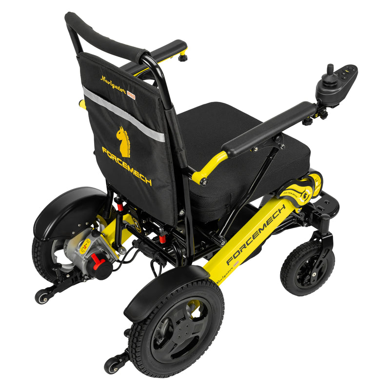 Forcemech Navigator Pro – Yellow, rear three-quarter